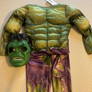 Boys Hulk costume with mask